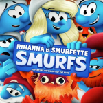 The Smurfs Movie 2025 logo