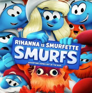 The Smurfs Movie 2025 logo