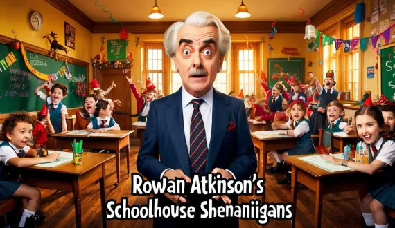 Festive Follies: Rowan Atkinson's Schoolhouse Shenanigans img