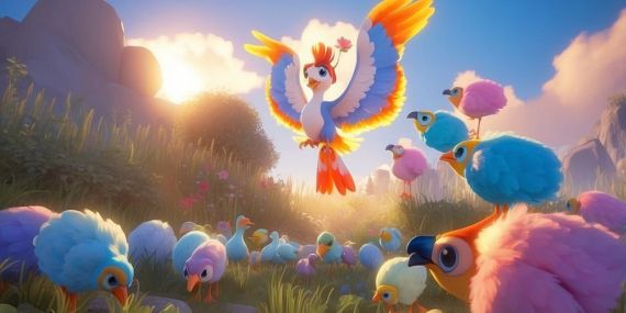 Soaring Through Serenity: The Enchanting World of Flock img