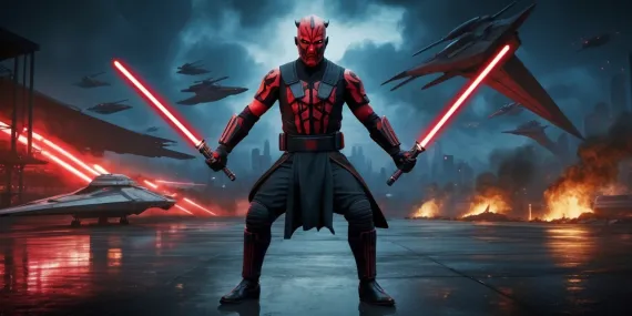 Maul's Dark Evolution: From Sith to Crime Lord in a Tumultuous Galaxy img