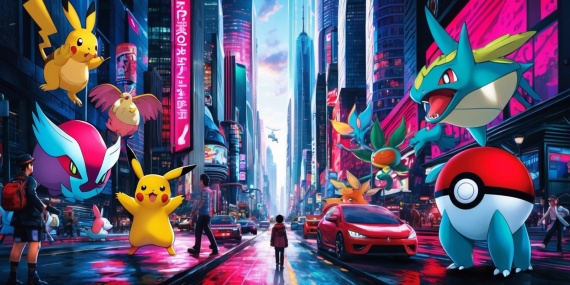 Urban Legends Reimagined: Exploring Pokemon in a Modern Metropolis img