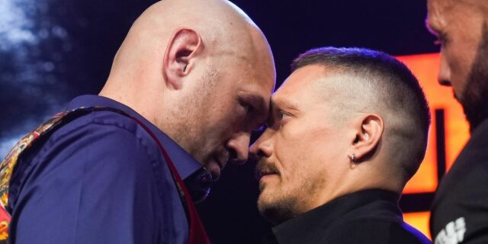 Tyson Fury vs Oleksandr Usyk meet