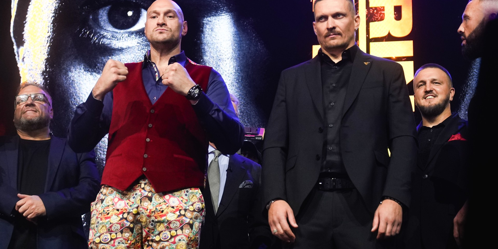 photo Tyson Fury vs Oleksandr Usyk